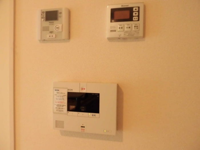 ルナージュ A棟のセキュリティ|A203 ホームセキュリティ・TVインターホン