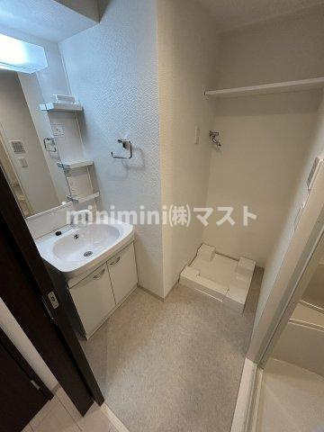 フェルザ福島の洗面所