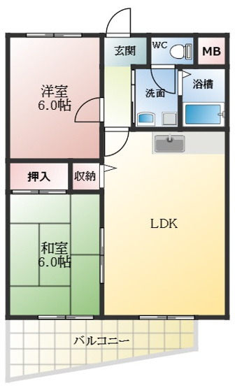 【間取り】 | サンルミエール