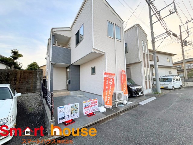 相模原市中央区上溝　中古物件　全居室エアコン搭載の前面道路含む現地写真