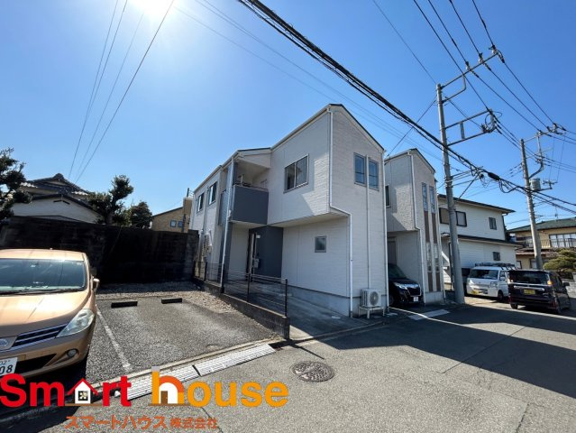 相模原市中央区上溝　中古物件　全居室エアコン搭載の前面道路含む現地写真