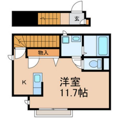 リビオン津田沼の間取り
