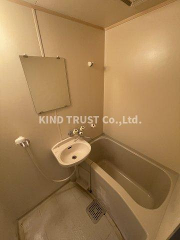 プランドール天満の浴室|ゆったり過ごせるお風呂です