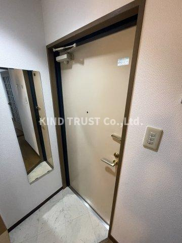 プランドール天満の玄関|ゆったりとした玄関です