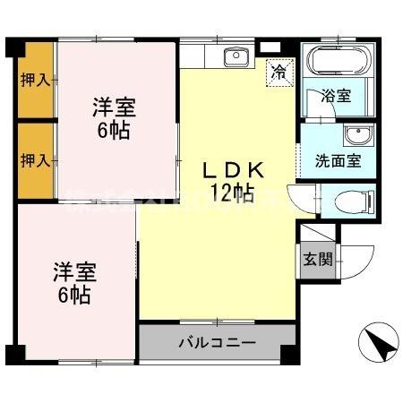 メゾン都原の間取り