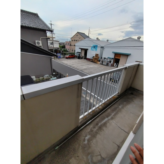 コーポシノダのバルコニー