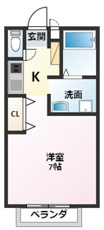 【間取り】 | グランドオークC