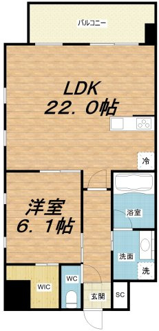 【間取り】 | レオングラン本町橋