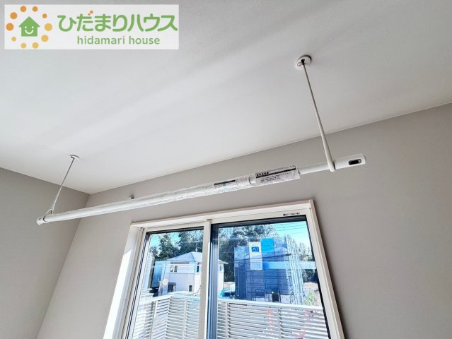 上尾市地頭方　新築未入居　スマート・ワン・シティ　02の設備|物干しざおもあります！