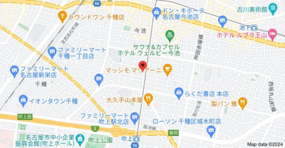 【地図】 | パルティール今池アネックス