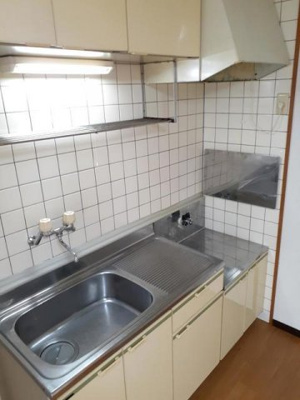 【キッチン】 | ＹＭシャトー | コンパクトなキッチンで掃除もラクラク