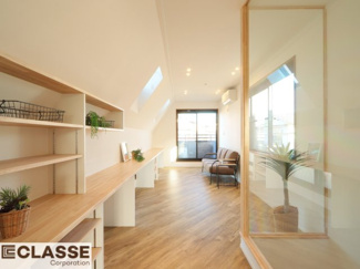 【居間・リビング】 | 城陽市平川浜道裏　中古戸建