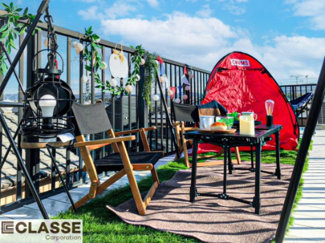 【バルコニー】 | 城陽市平川浜道裏　中古戸建 | 広々とした屋上。ベランピングにヨガ・星空観察など、アイデア次第で色んな活用方法を見つけられます。