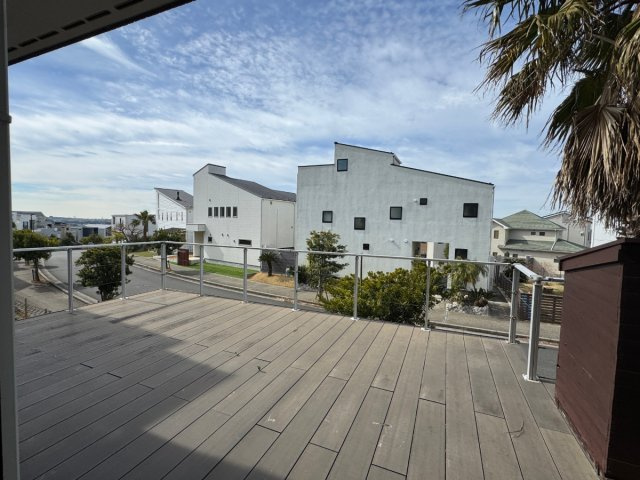 海見え！注文住宅　オール電化　4LDK＋S　 ソーラーパネルのその他|ウッドデッキ