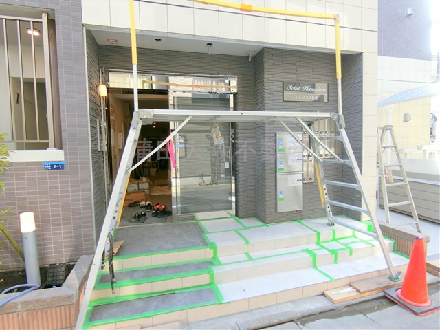 ソレイユ平和島のエントランス|エントランス