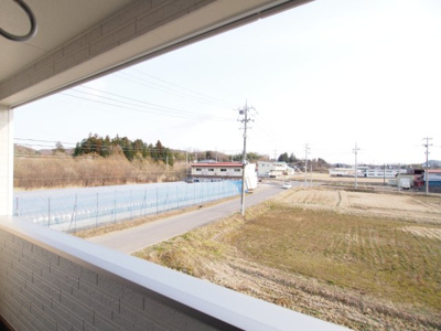 【展望】 | Cradle garden　本宮市高木第4　6号棟 | たまには外を眺めてリフレッシュしてもいいかもしれませんね♪
