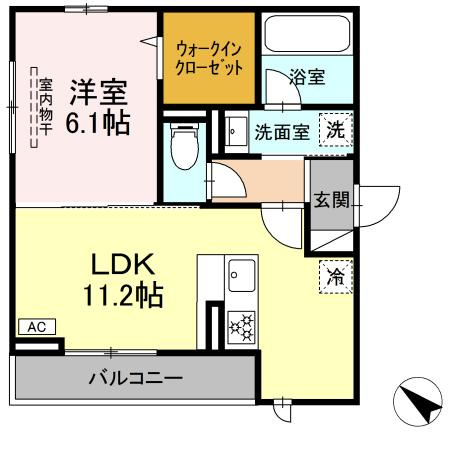 【間取り】 | トリシア　ホワイト