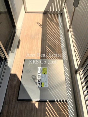 【バルコニー】 | エステムコート難波WEST-SIDEIIIドームシティ | 南向きのバルコニー！洗濯物がよく乾きそうです！