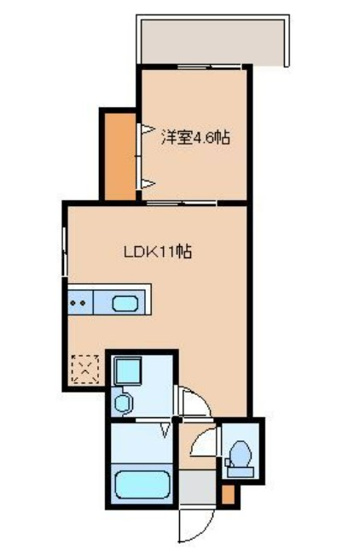 【間取り】 | Litera IBK 香椎東　仲介手数料無料です！