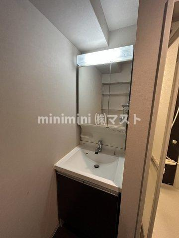 プランドール江戸堀の洗面所