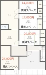 【間取り】 | 日新町トランクルーム