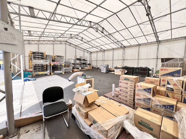 高浜港貸倉庫の展望