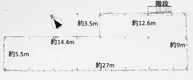 田戸町貸倉庫の間取り
