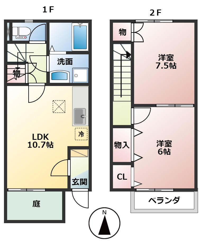 WIN HILLSⅡの間取り