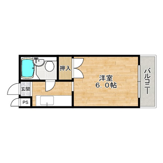 【間取り】 | 梅の宮マンション