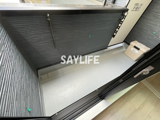 ル・レーヴ今津サウス　のバルコニー