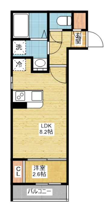 アソシエ中村｜名古屋市の賃貸ならMy賃貸の間取り|アソシエ中村