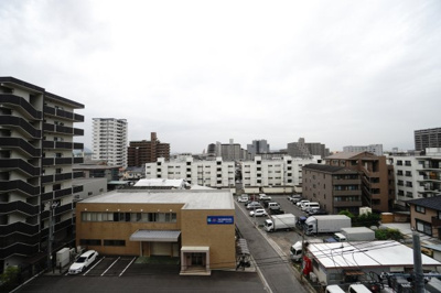 【展望】 | アルファスマート観音新町Ⅲ | 現地（2024年4月23日12：00頃）撮影