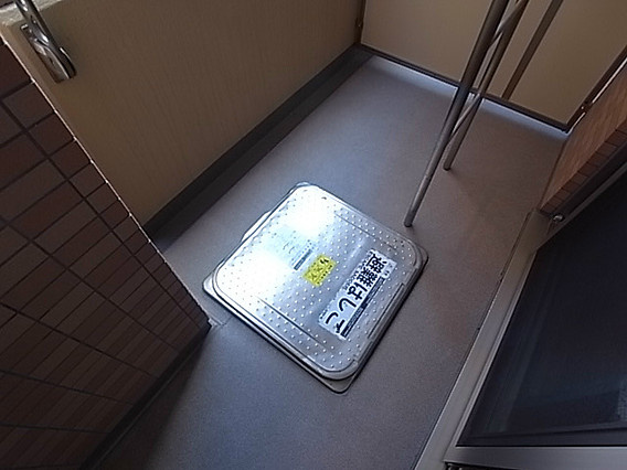 エステムコート三宮ＥＡＳＴポルトマーレのバルコニー