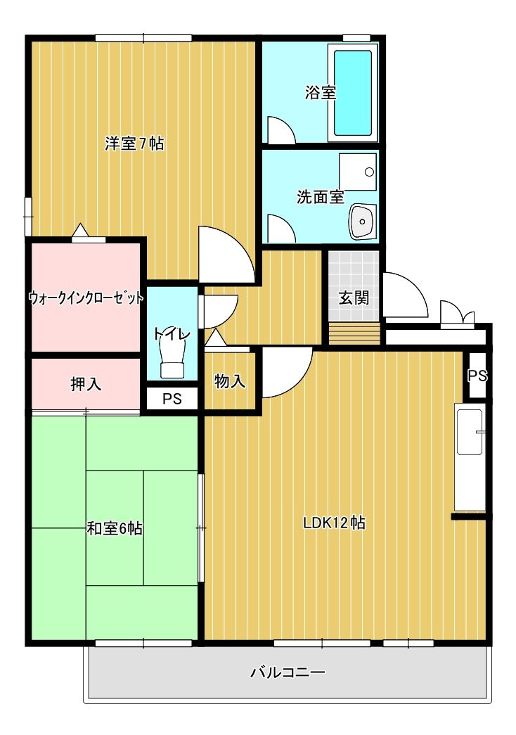 サンジェイド　の間取り
