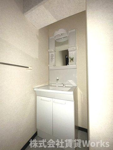 エグゼ古川の洗面所|洗面所です