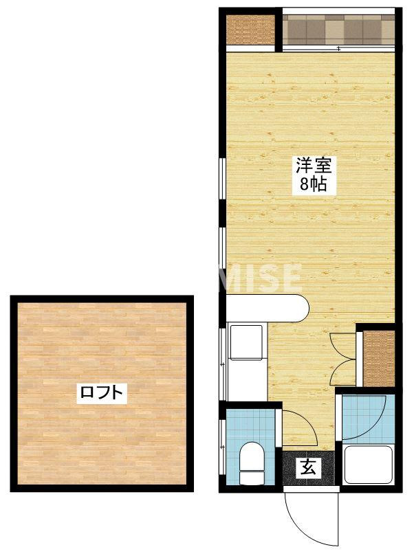 プライムアパート石神の間取り