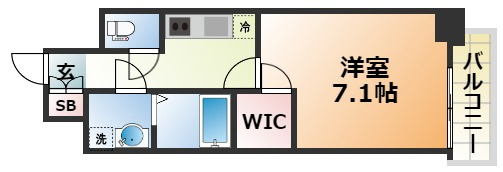 ワールドアイ神戸ハーバーランドの間取り