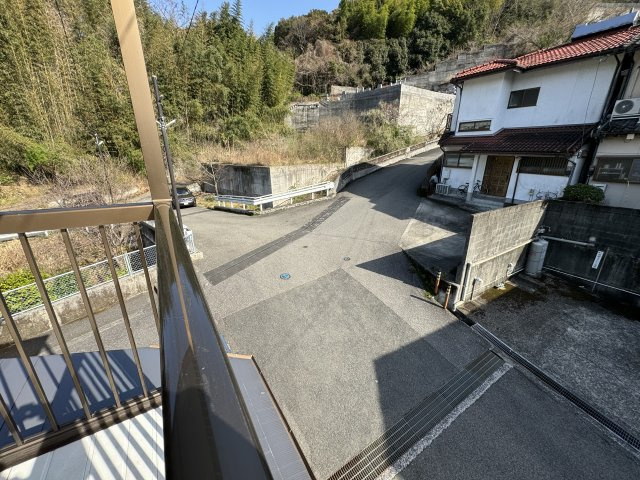 高知市神田の展望|バルコニーから南東方向を撮影