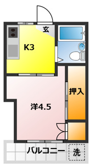 【間取り】 | アシックハイツ