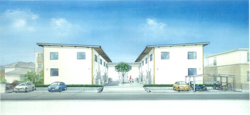 ルー・クロの外観パース