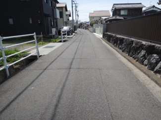 【前面道路含む現地写真】 | 売地　東長戸4丁目