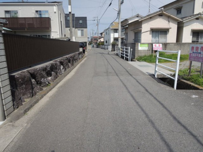 【前面道路含む現地写真】 | 売地　東長戸4丁目