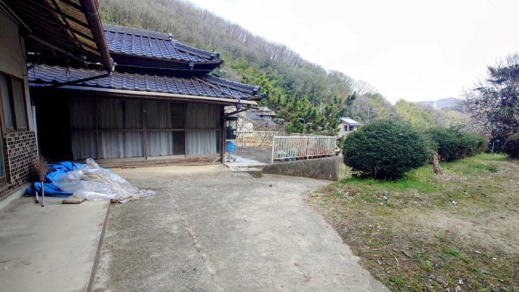 笠岡市大河売地の外観