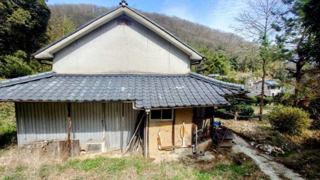 笠岡市大河売地の外観