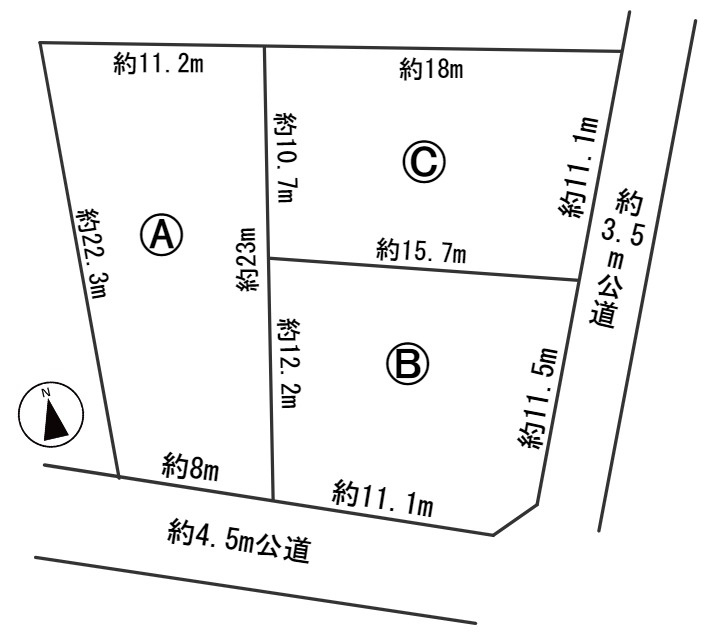 ６２９３０　岐阜市中鶉6丁目分譲地　