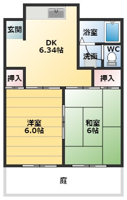 【間取り】 | フェリスマンションⅡ