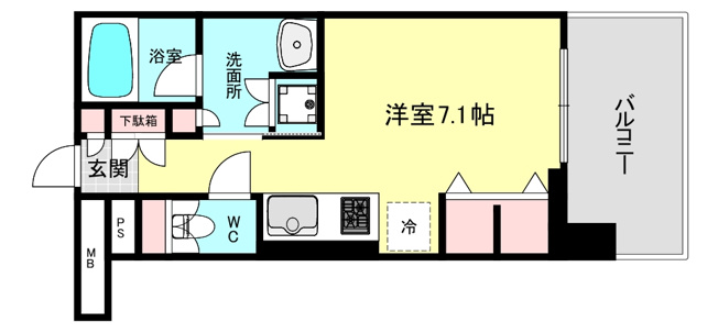 【間取り】 | ジオエント西宮北口