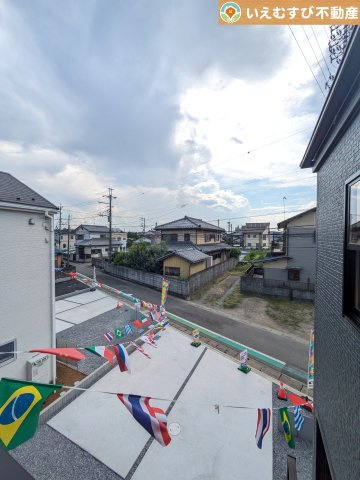 Livele Garden.S　熊谷中西第2の展望|高い建物が無く開放感のある展望
バルコニーからの展望も開けていてのどかな景色が望めます。日当りも良いですね♪