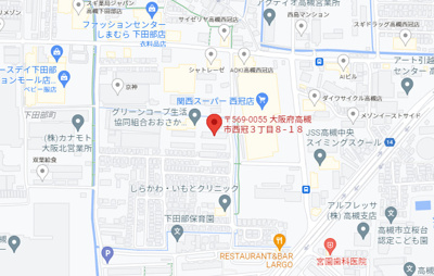 【地図】 | エクセレント高槻C棟