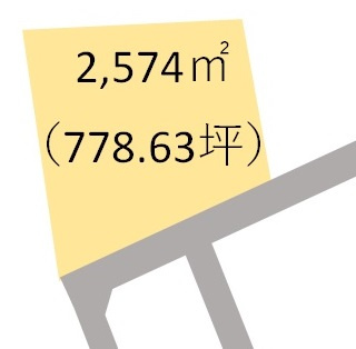 紀の川市粉河・土地・56833の区画図